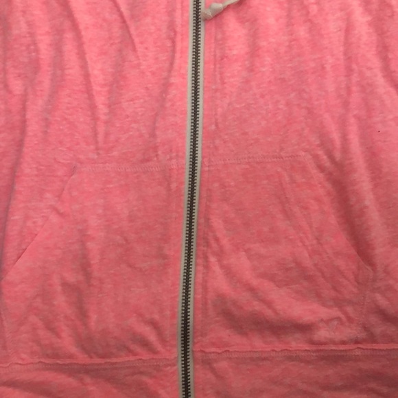 American Eagle hot pink lightweight zip-up - Picture 4 of 4